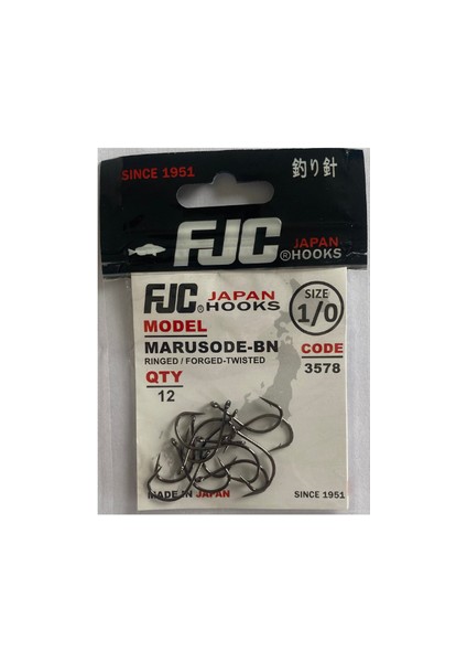 3578 Marusode Ringed Bn Olta Iğne
