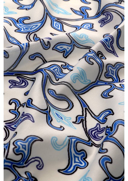 Ekru Sarmaşık Desen Soft Şal modelleri