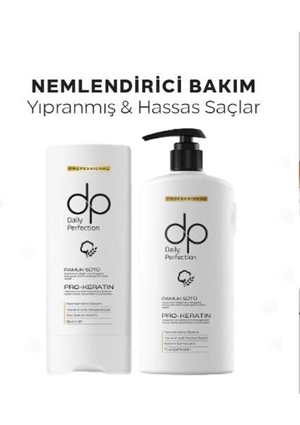 Pamuk Sütü Bakım Şampuanı 425 ml - Pamuk Sütü ve Hindistan Cevizi Saç Bakım Kremi 350 ml