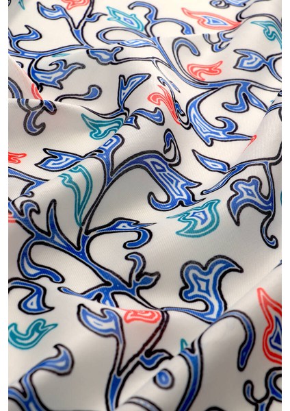 Krem Sarmaşık Desen Soft Şal modelleri