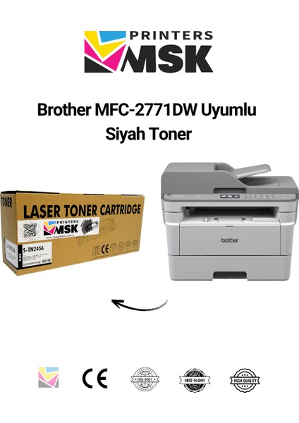 Brother MFC-2771DW Uyumlu Siyah Toner fiyatları