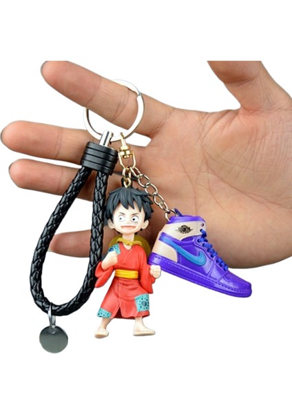 Hırsızlar Kralı Nica Luffy ve Solon Ülkesi Ayakkabı Kalıp Aj Anahtarlık Kolye El Aleti Jitterbug Kör Kutu Oyuncak Bebek (Yurt Dışından)