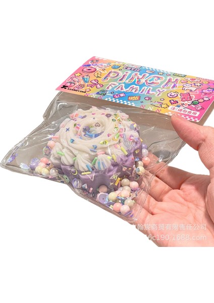Peluş Kedi Patisi Cupcake Süper Yumuşak Çimdik Çimdik Müzik Havalandırma Oyuncağı Çörek Simülasyonu Çimdik Çimdik Müzik (Yurt Dışından)