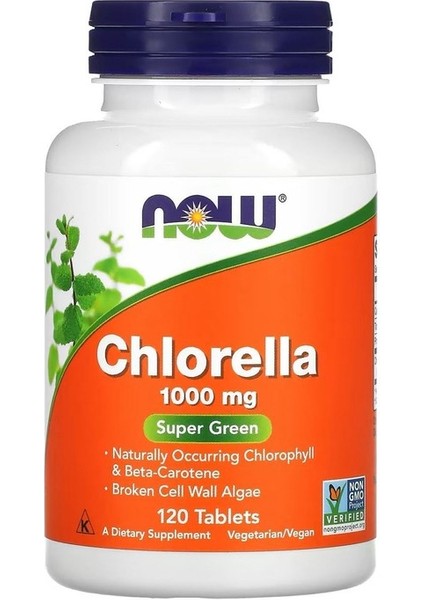 Chlorella, 1.000 mg 120 Tablet