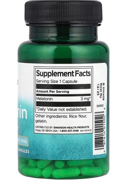Sleep Support 3 Mg 120 Kapsül
