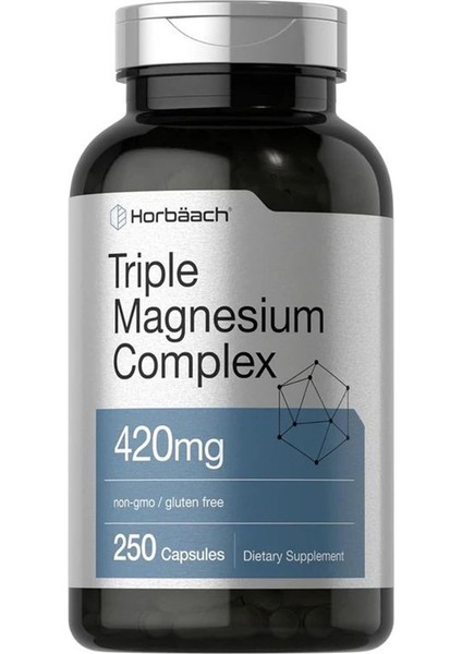 Triple Magnesium Complex, 420 mg 250 Capsules