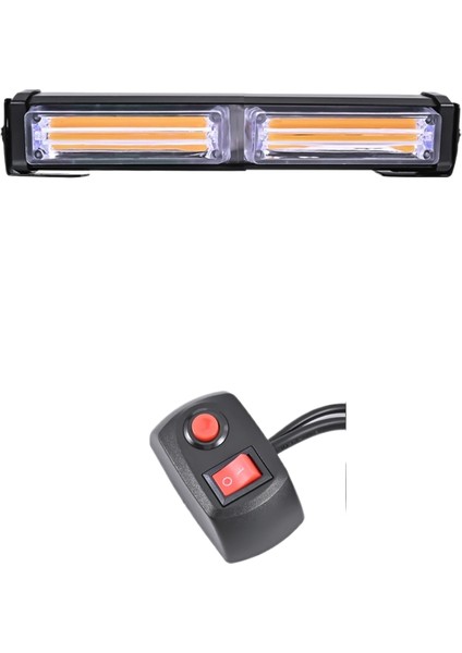 Cob Uzun Çubuk Işık LED Uyarı Yanıp Sönen Işık Mühendislik Araç Tavan Uyarı Işığı Strobe Çubuk Işıklar (Yurt Dışından)