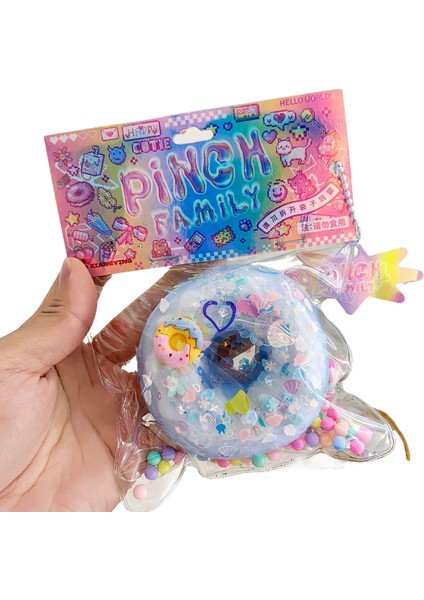 Peluş Kedi Patisi Cupcake Süper Yumuşak Çimdik Çimdik Müzik Havalandırma Oyuncağı Çörek Simülasyonu Çimdik Çimdik Müzik (Yurt Dışından)
