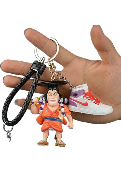 Hırsızlar Kralı Nica Luffy ve Solon Ülkesi Ayakkabı Kalıp Aj Anahtarlık Kolye El Aleti Jitterbug Kör Kutu Oyuncak Bebek (Yurt Dışından)