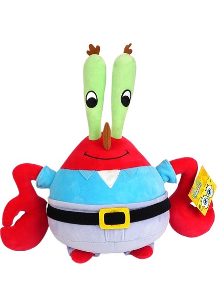 Spongebob Squarepants Peluş Bebek Oyuncak Patrick Star Bebek Yengeç Patron Squidward Bebek Küçük Salyangoz Yastık (Yurt Dışından)