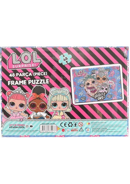 LOL7597 Lol Frame Puzzle 48 Parça -Laço