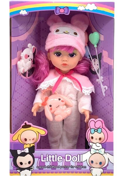 Sınır Ötesi Dış Ticaret Oyuncakları Japon Sanrio 10 Inç Kurome Imp Vinil Bebek Tamagai Köpek Müzik Bebekleri (Yurt Dışından)