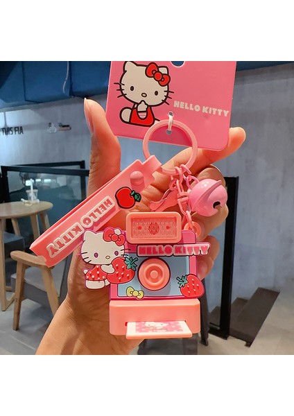 Sanrio Kurome Bebek Anahtarlık Kadın Sevimli Tamagotchi Köpek Peluş Kamera Biblolar (Yurt Dışından)
