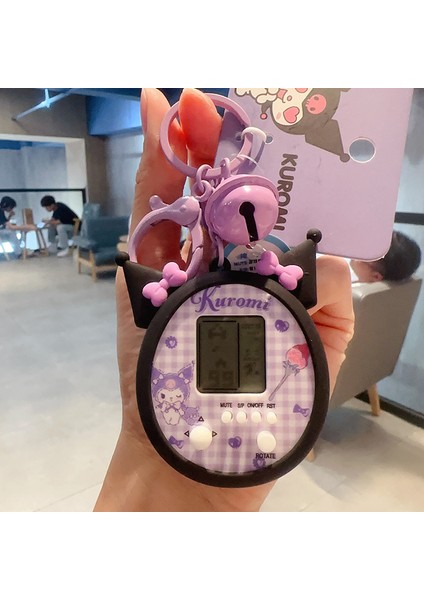 Sanrio Kurome Bebek Anahtarlık Kadın Sevimli Tamagotchi Köpek Peluş Kamera Biblolar (Yurt Dışından)