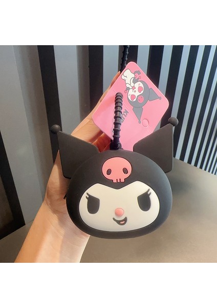 Sanrio Kurome Bebek Anahtarlık Kadın Sevimli Tamagotchi Köpek Peluş Kamera Biblolar (Yurt Dışından)