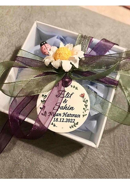 Sukulent Çiçek Etiketi - 100 Adet (3,8 Cm) modelleri