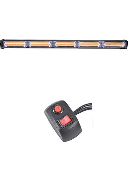 Cob Uzun Çubuk Işık LED Uyarı Yanıp Sönen Işık Mühendislik Araç Tavan Uyarı Işığı Strobe Çubuk Işıklar (Yurt Dışından)