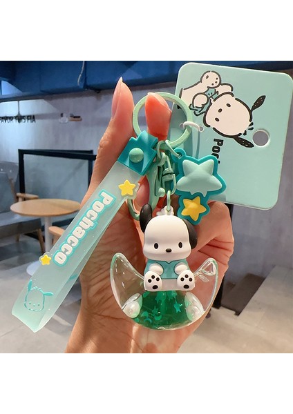 Sanrio Kurome Bebek Anahtarlık Kadın Sevimli Tamagotchi Köpek Peluş Kamera Biblolar (Yurt Dışından)
