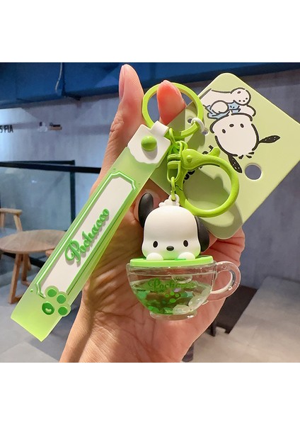 Sanrio Kurome Bebek Anahtarlık Kadın Sevimli Tamagotchi Köpek Peluş Kamera Biblolar (Yurt Dışından)