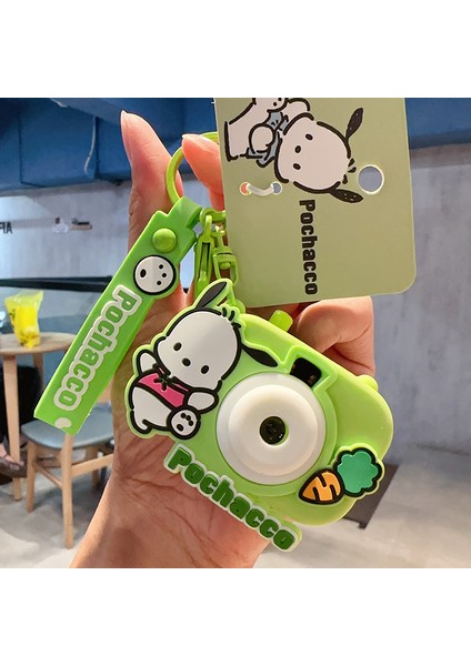 Sanrio Kurome Bebek Anahtarlık Kadın Sevimli Tamagotchi Köpek Peluş Kamera Biblolar (Yurt Dışından)