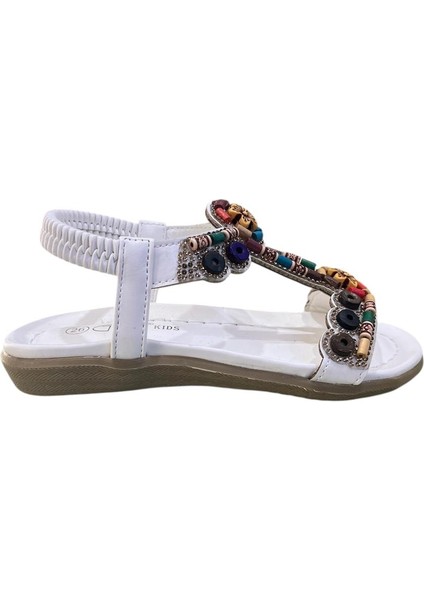 Orijinal Guja 157 Ortopedik Taşlı Çocuk Sandalet