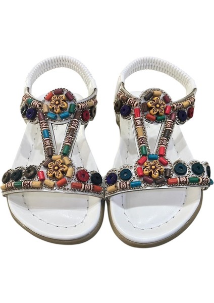 Orijinal Guja 157 Ortopedik Taşlı Çocuk Sandalet modelleri