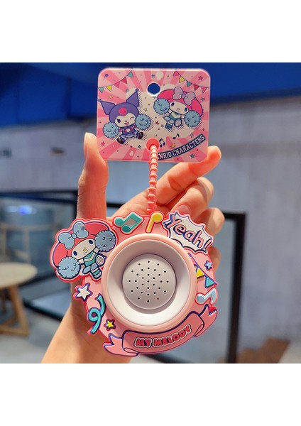 Sanrio Kurome Bebek Anahtarlık Kadın Sevimli Tamagotchi Köpek Peluş Kamera Biblolar (Yurt Dışından)