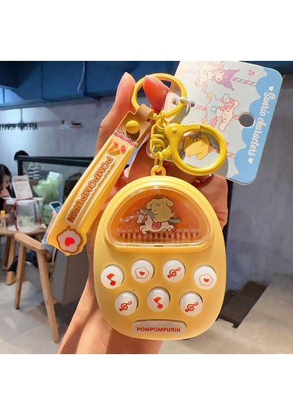 Sanrio Kurome Bebek Anahtarlık Kadın Sevimli Tamagotchi Köpek Peluş Kamera Biblolar (Yurt Dışından)