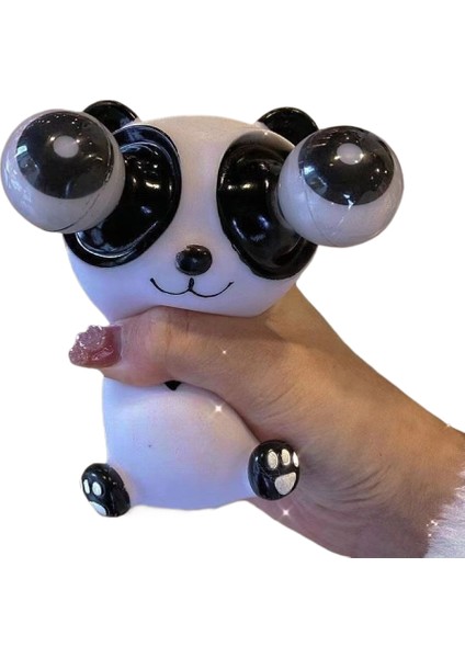 Pop-Eyed Panda Havalandırma Parodi Oyuncaklar Yaratıcı Yenilik Çimdik Eğlenceli Sevimli Çocuk Oyuncakları (Yurt Dışından)