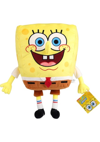 Spongebob Squarepants Peluş Bebek Oyuncak Patrick Star Bebek Yengeç Patron Squidward Bebek Küçük Salyangoz Yastık (Yurt Dışından)
