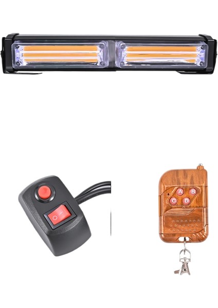 Cob Uzun Çubuk Işık LED Uyarı Yanıp Sönen Işık Mühendislik Araç Tavan Uyarı Işığı Strobe Çubuk Işıklar (Yurt Dışından)