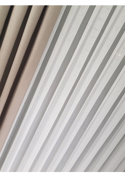 Kendini Onaran Kedi Tülü Perde Italyan Desen Sık Pile