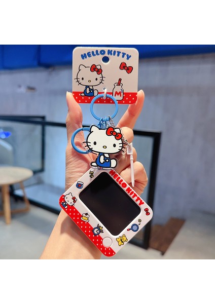 Sanrio Kurome Bebek Anahtarlık Kadın Sevimli Tamagotchi Köpek Peluş Kamera Biblolar (Yurt Dışından)