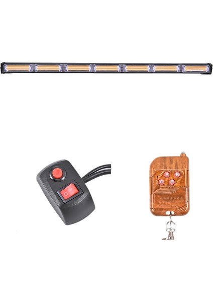 Cob Uzun Çubuk Işık LED Uyarı Yanıp Sönen Işık Mühendislik Araç Tavan Uyarı Işığı Strobe Çubuk Işıklar (Yurt Dışından)