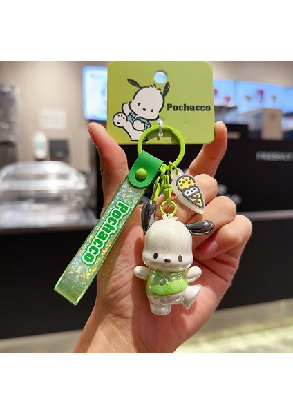 Sanrio Kurome Bebek Anahtarlık Kadın Sevimli Tamagotchi Köpek Peluş Kamera Biblolar (Yurt Dışından)