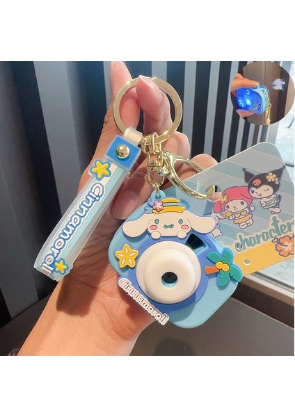 Sanrio Kurome Bebek Anahtarlık Kadın Sevimli Tamagotchi Köpek Peluş Kamera Biblolar (Yurt Dışından)