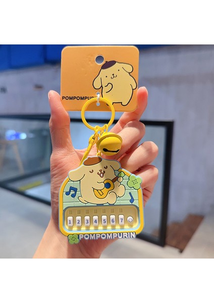 Sanrio Kurome Bebek Anahtarlık Kadın Sevimli Tamagotchi Köpek Peluş Kamera Biblolar (Yurt Dışından)