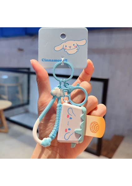 Sanrio Kurome Bebek Anahtarlık Kadın Sevimli Tamagotchi Köpek Peluş Kamera Biblolar (Yurt Dışından)