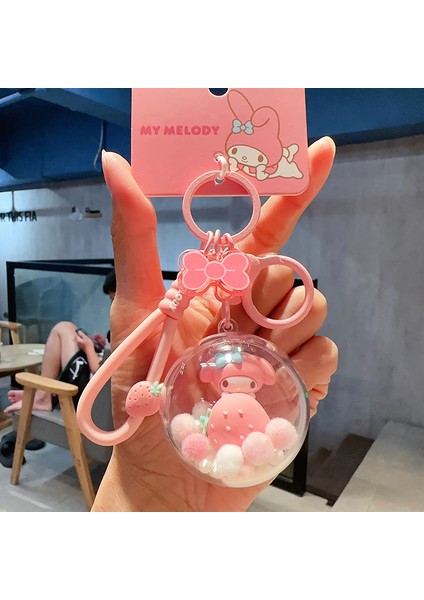 Sanrio Kurome Bebek Anahtarlık Kadın Sevimli Tamagotchi Köpek Peluş Kamera Biblolar (Yurt Dışından)