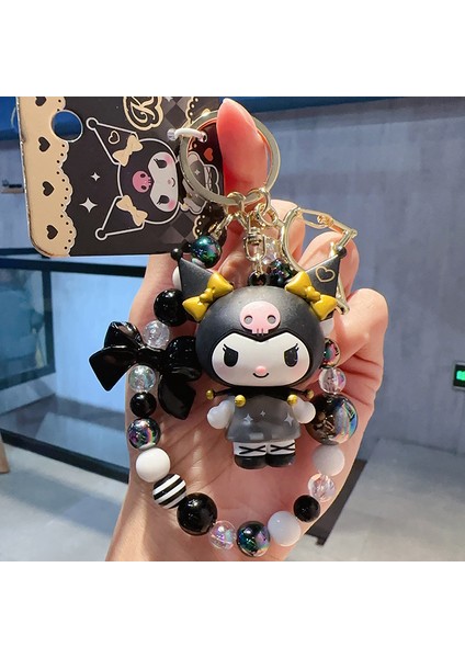 Sanrio Kurome Bebek Anahtarlık Kadın Sevimli Tamagotchi Köpek Peluş Kamera Biblolar (Yurt Dışından)