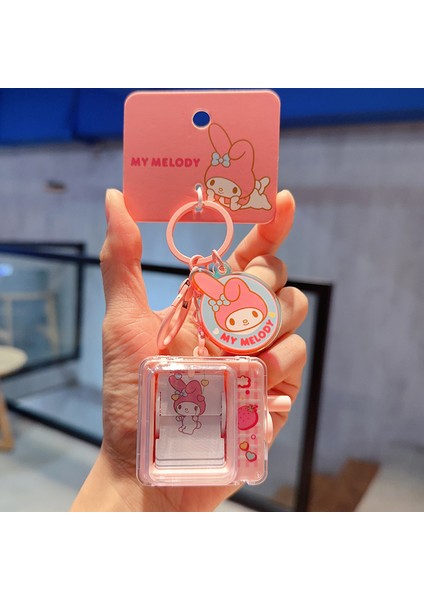 Sanrio Kurome Bebek Anahtarlık Kadın Sevimli Tamagotchi Köpek Peluş Kamera Biblolar (Yurt Dışından)