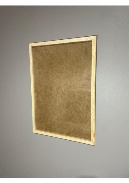 50 x 70 Ahşap Çerçeve Poster Puzzle Siyah & Beyaz & Ceviz & Masif & 4 Renk Iskandinav