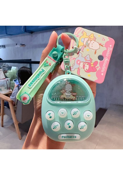 Sanrio Kurome Bebek Anahtarlık Kadın Sevimli Tamagotchi Köpek Peluş Kamera Biblolar (Yurt Dışından)
