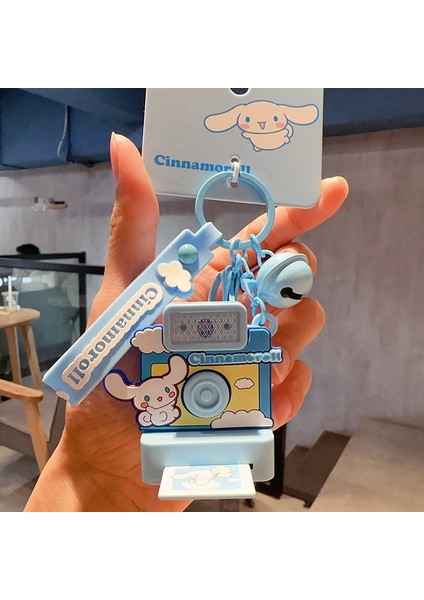 Sanrio Kurome Bebek Anahtarlık Kadın Sevimli Tamagotchi Köpek Peluş Kamera Biblolar (Yurt Dışından)