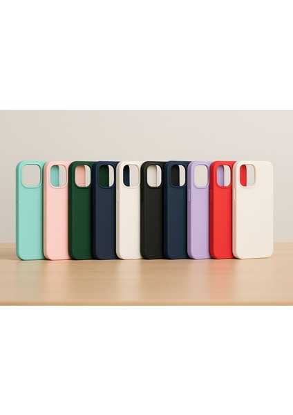 iPhone Silikon Kılıf Kutulu Lansman – Yumuşak Dokulu, Mikrofiber Iç Yüzey, Darbe Koruyucu