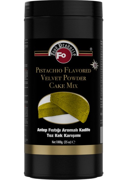 Antep Fıstığı Aromalı Kadife Kek Karışımı 1 kg