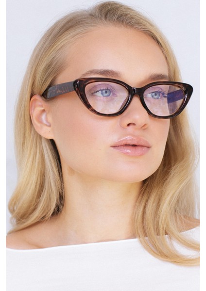 Asude Leopard Mavi Işık Koruyucu Gözlük modelleri