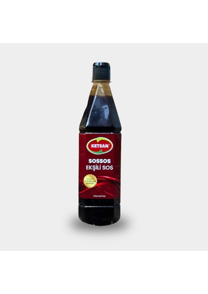 Sossos Ekşili Sos 800 gr * 12 Adet