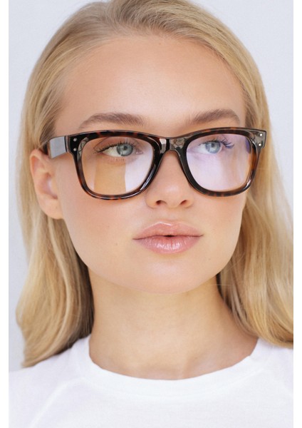 Belen Leopard Mavi Işık Koruyucu Gözlük