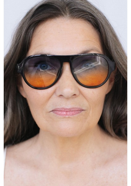 Çardak Black Blue Orange Güneş Gözlüğü